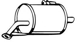 FONOS 618637 End Silencer